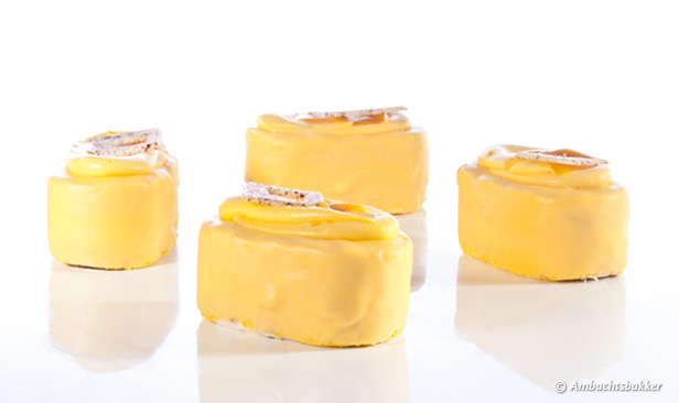 Advocaat creme gebakje afbeelding